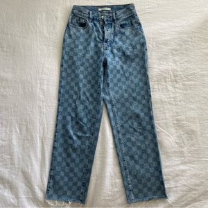 PacSun Checkered Jeans